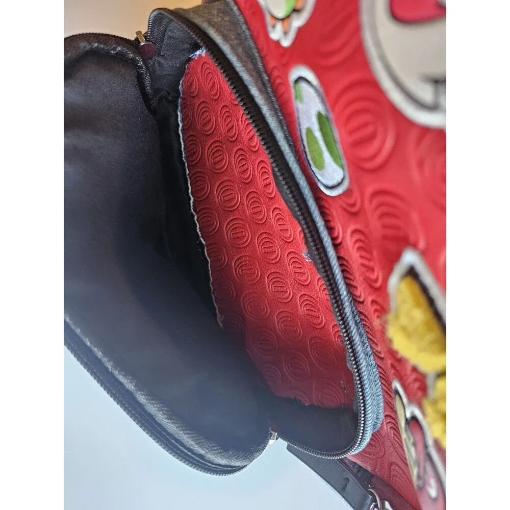 Mini Backpack Deluxe - Nintendo Super Mario - Red/Blue Patch 11